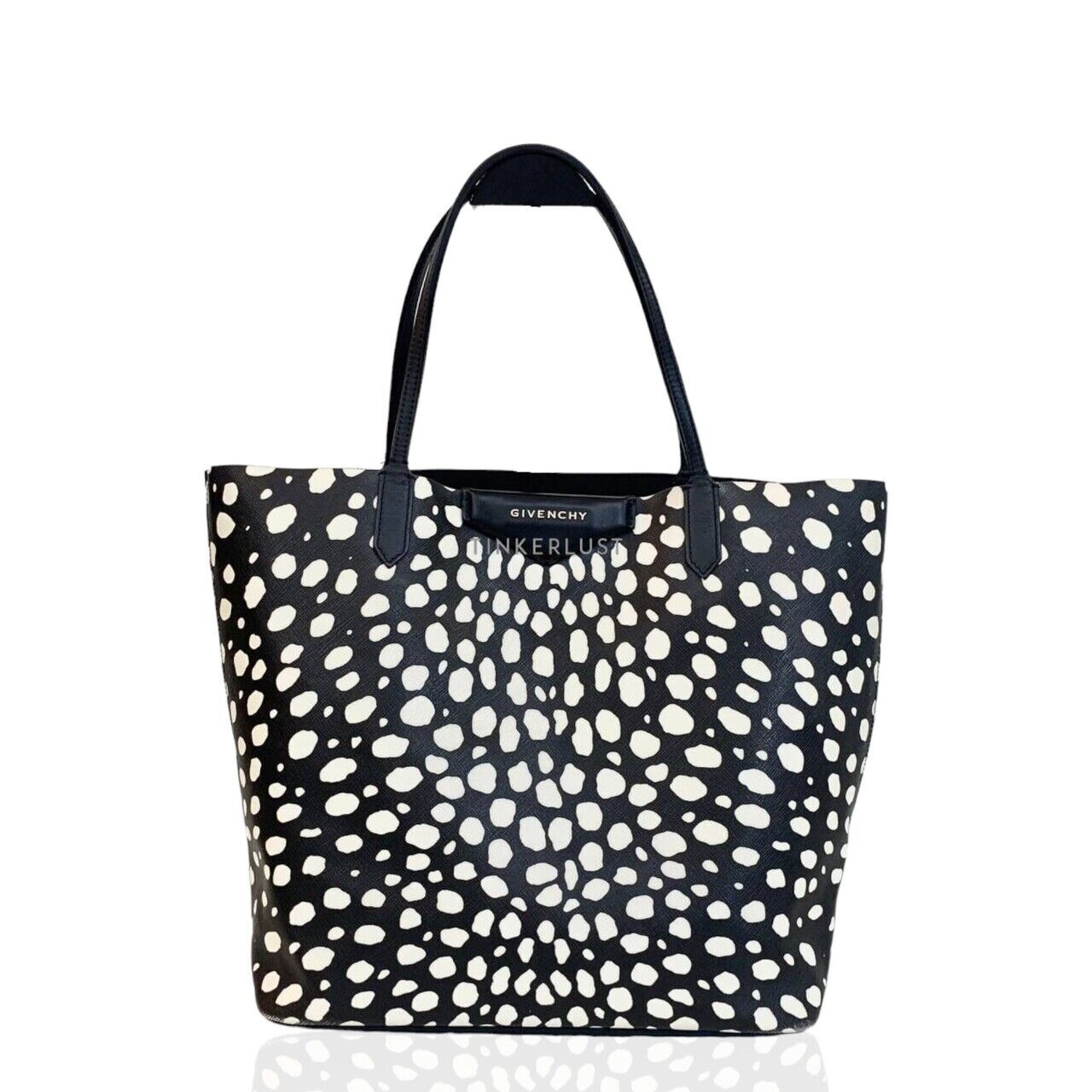 tas tote bag Givenchy Antigona Shopping Polkadot 2014 Tote Bag Tinkerlust